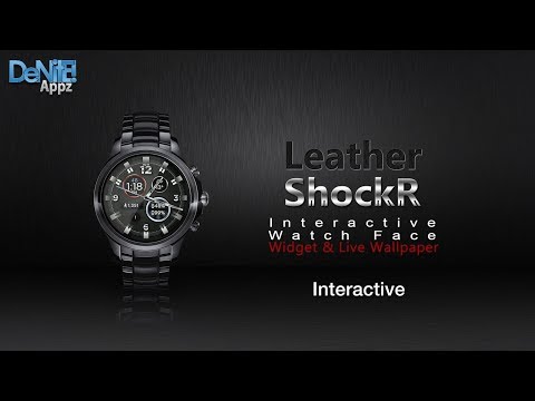 Leather ShockR HD Watch Face Video