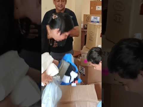 #guayaramerin CORREGIDOR ENTREGO DONACION DE INSUMOS Y EQUIPOS PARA EL MATERNO INFANTIL