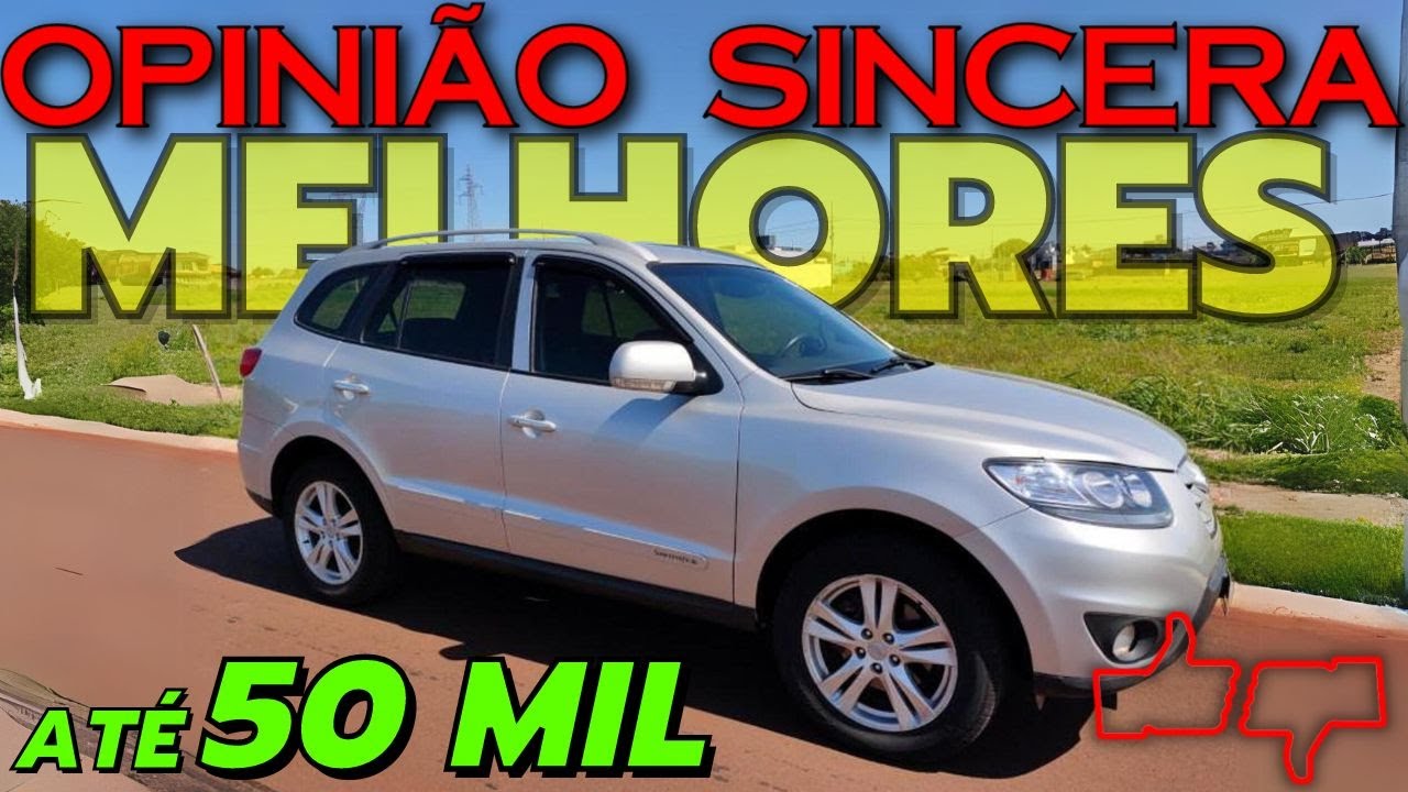 Melhores CARROS até R$ 50 mil acima do básico! Confortável, COMPLETO, econômico. Carros de PATRÃO
