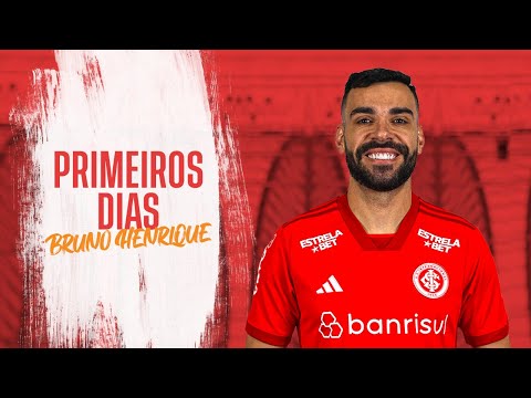 Meio-campista Bruno Henrique chega ao Internacional