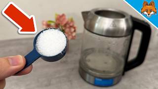 You've NEVER Descaled your Kettle this easily before💥(Brilliant Trick)🤯