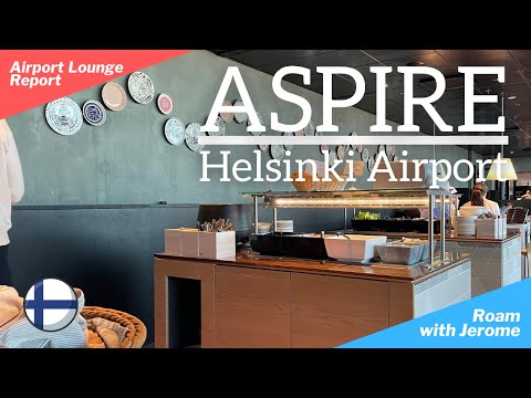 Aspire Lounge | Aeroporto de Helsinque | perto do portão 27 | Avaliação do Lounge