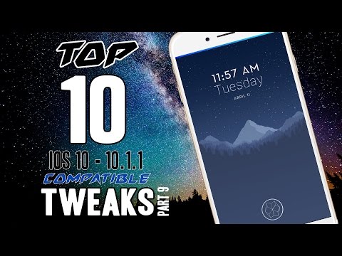 NEW - Top 10 NEWLY Compatible iOS 10 – 10.2 Cydia Tweaks! - ALL iPhones, iPods & iPads #Part9