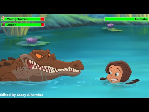 Tarzan 2 (2005) Who Am I with healthbars