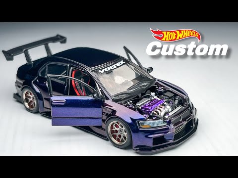 Mitsubishi Lancer Evolution VII HotWheels Custom