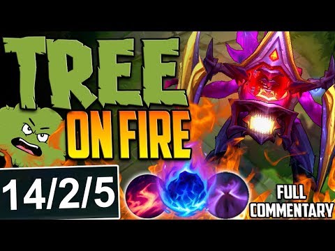 TREE ON FIRE | FULL MR TANKS? ONE SHOT THEM ALL | Cho'Gath vs Maokai TOP S8 Ranked Gameplay