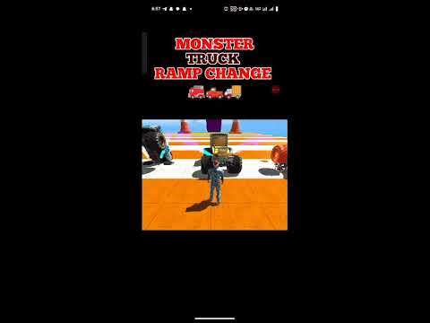 Monster Truck Mega Ramp Extreme Racing - Impossible GT Car Stunts Driving - Car Game - Android Game