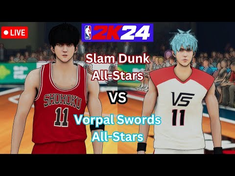 Slam Dunk x Kuroko Basketball | Slam Dunk All-Stars vs Vorpal Swords | #Anime2K #NBA2K