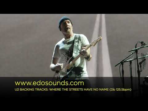 Edosounds - U2 Backing Tracks: WHERE THE STREETS HAVE NO NAME