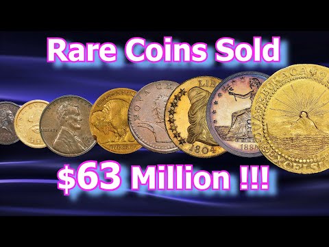 Fantastic $63 Million Rare Coin Auction Highlights