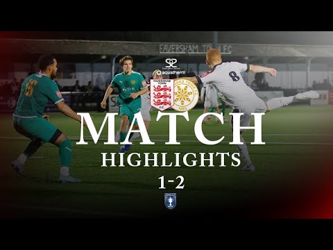 Highlights - Faversham Town 1 Sevenoaks Town  2 - Kent Senior Cup