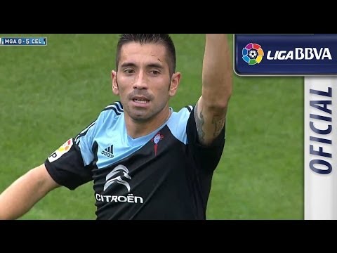 Gol de Charles (0-5) en el Málaga CF - Celta de Vigo - HD