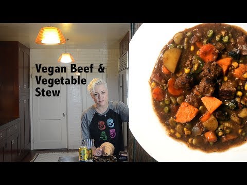 DDD Ep. #132 - Hearty Vegan Beef & Vegetable Stew