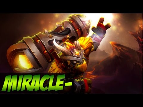 Miracle- 8879MMR Plays Earth Shaker - Dota 2