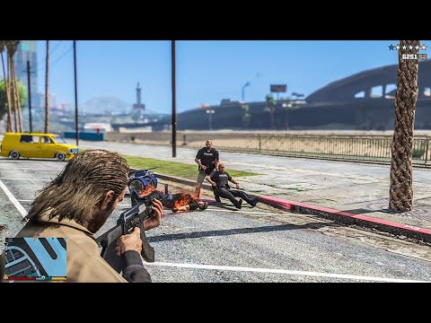 GTA 5 - Trevor's Vespucci Shopping Center Rampage + Six Star Escape [R.D.E 4.1.1]