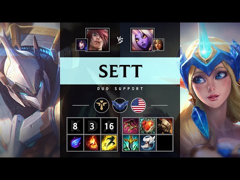 Sett Support vs Soraka: Unstoppable - NA Diamond Patch 14.24