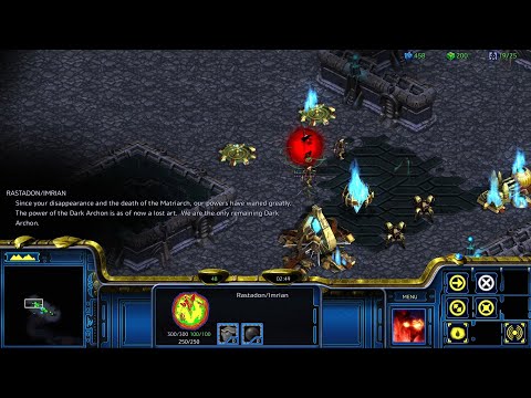 Zeratul discovers the Terrans are in league with the Hybrids