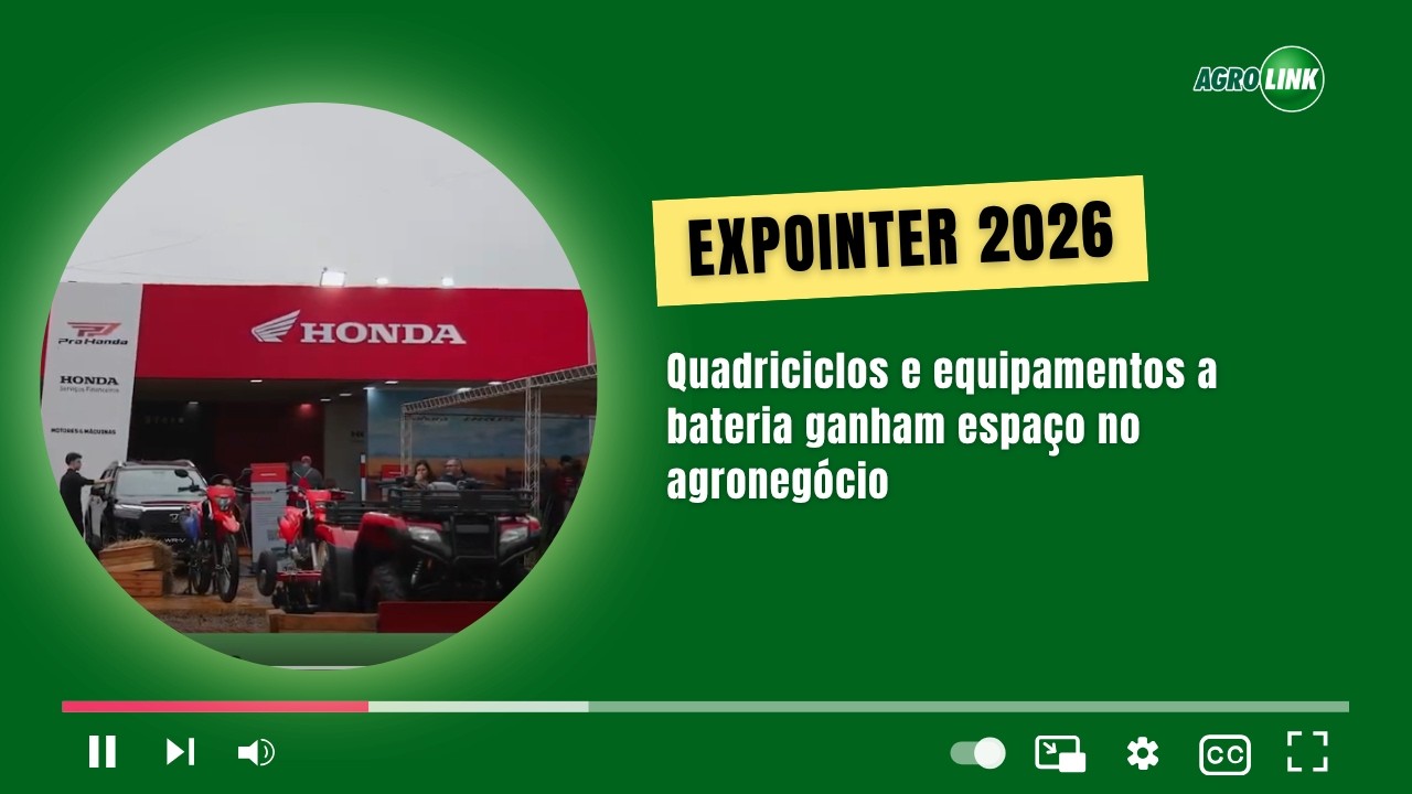 Quadriciclos e equipamentos a bateria ganham espaço no agronegócio