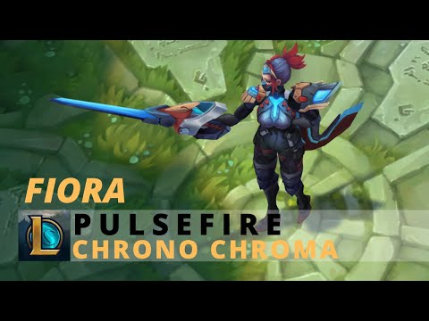 Pulsefire Fiora Chrono Chroma - League Of Legends