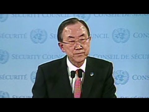 Ban Ki-moon reacts to Chavez's death