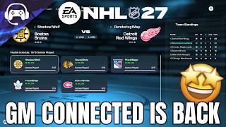 GM CONNECTED IS BACK | Everything We Know (NHL 27)