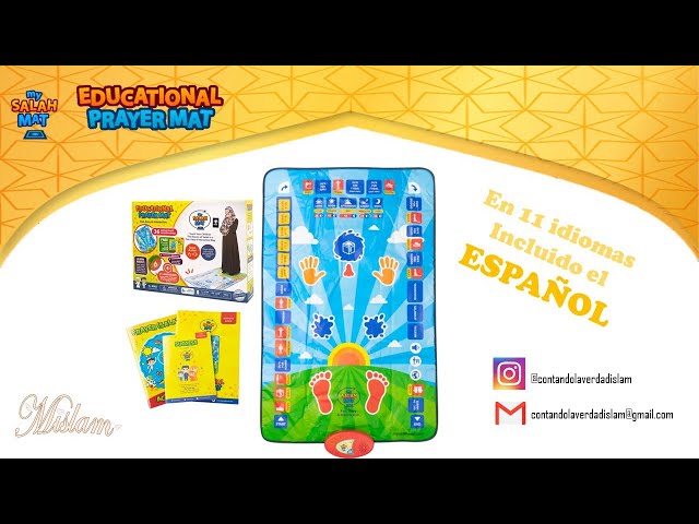 Vídeo relacionado con Alfombra de Oración, Alfombra Portátil Musulmana, Islámica para Viajes, 100 x 55 cm, Regalo para Mujeres y Hombres