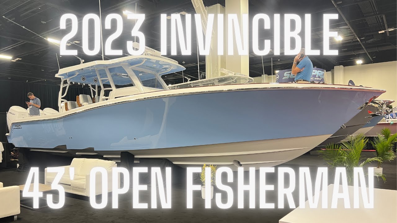 Invincible 43' Open Fisherman - Walkthrough