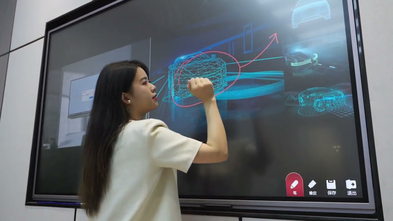 itc small conference center solution with itcHUB flat panel