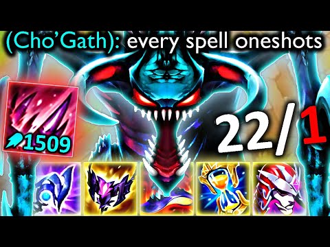 FULL AP CHO'GATH IS BACK!! (EVERY SPELL ONESHOTS)