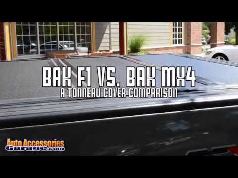 BakFlip F1 Tonneau Cover VS MX4 Cover - Side by Side