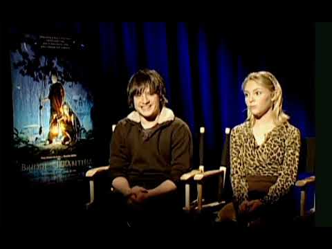 JOSH HUTCHERSON & ANNA SOPHIA ROBB (BRIDGE TO TERABITHIA) - Interview