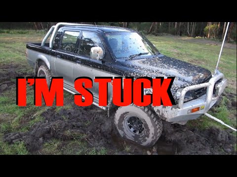 4x4 Recovery Goes Seriously Wrong - Mug Bogging Triton?