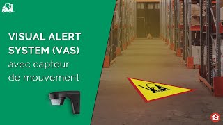 Capteur de mouvement pour alerte visuelle en cas de danger