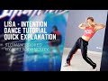 Lisa - Intention Dance Tutorial [Quick Explanation+Slow+Mirrored] by Soei