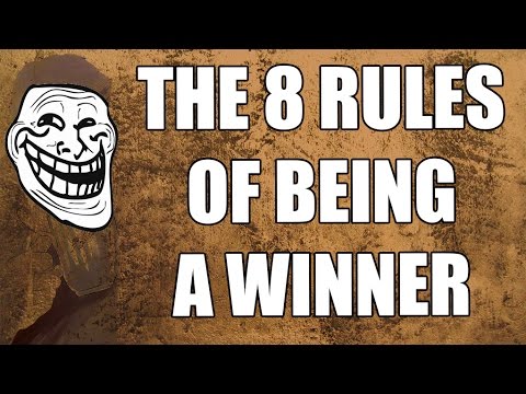 The 8 Rules of Being a Winner: Starcraft 2