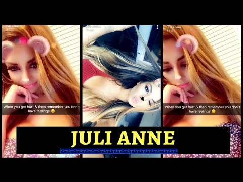 Juli Annee Snapchat Jan 2018