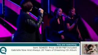 Gabrielle  - Say Goodbye live on QVC