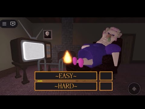 GRUMPY GRAN! ESCAPE (SCARY OBBY ) Roblox Gameplay Walkthrough EASY Mode 😱