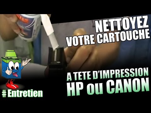 comment nettoyer buse imprimante canon