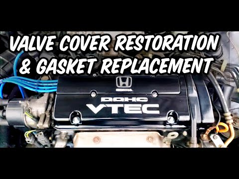 Valve Cover Restoration & Gasket Replacement - 5th Gen Prelude