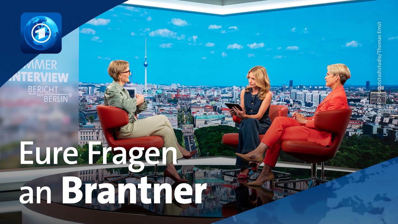 ARD-Sommerinterview: Grünen-Chefin Brantner beantwortet eure Fragen