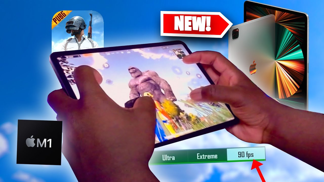 NEW 2021 iPad Pro M1 PUBG Mobile HANDCAM Gameplay..