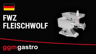 Maszynka do mielenia mięsa nr 22 - 220kg/h - 1,1kW - sitko 4,5mm; 8mm - 230V