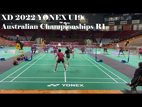 Kok/ Xiao vs Cai/ Lan - XD 2022 YONEX U19 Australian Championships R1