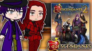 Descendants 5 Wicked Wonderland React To Descendants | Gacha React