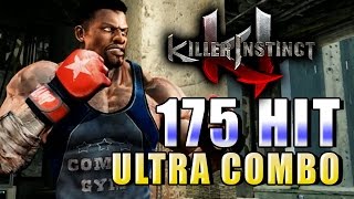 T.J. COMBO: 175 hit TRIPLE ULTRA COMBO (1440p HD) - Killer Instinct Season 2