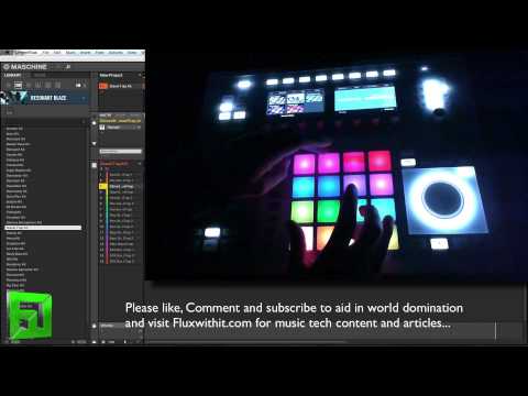 Resonant Blaze Maschine Expansion Freestyle finger drumming