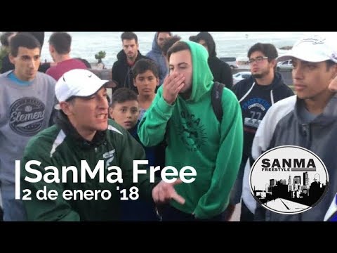 ZAICO NGO VS BRONX REZAK - 4TOS Fecha 2vs2(02/01/18) - SanMa Free
