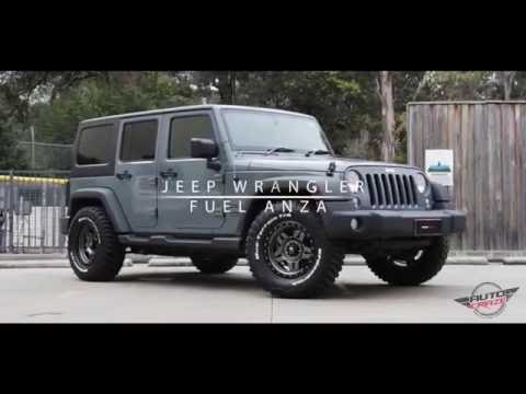 Jeep Wrangler Wheels - Fuel Anza Rims | AutoCraze