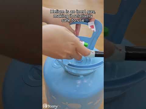 How to fill your balloons using a Helium tank? 🎉 #DIYBalloonTips